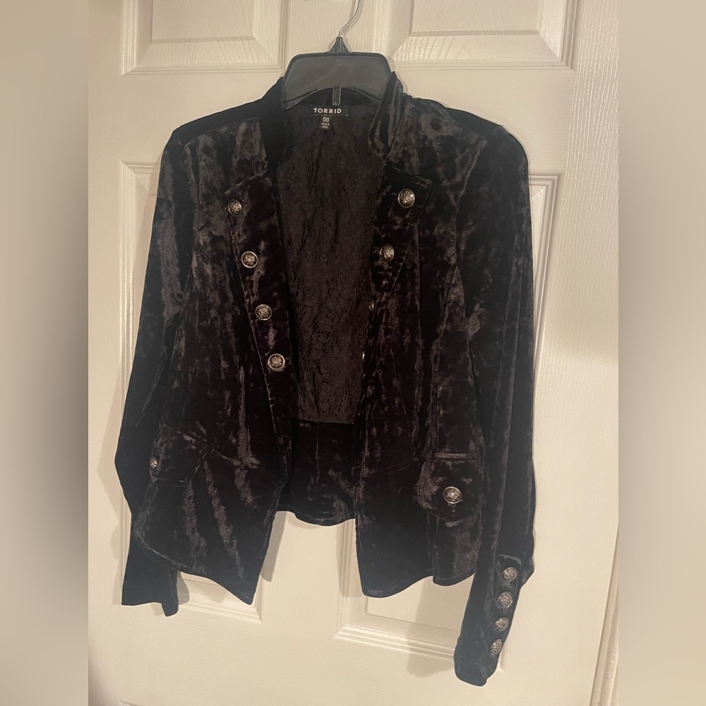 Torrid women’s military jacket